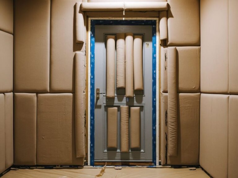 0Drzwi z zamontowaną uszczelką półotwartokomórkową