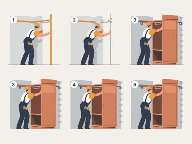 Jak zamontować szafę wnękową krok po kroku?