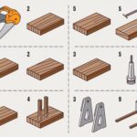 Ręcznie wykonany regał z naturalnego drewna